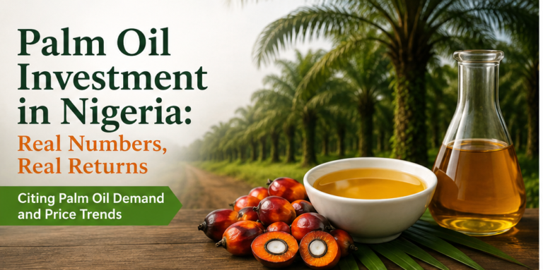 Palm Oil Investment in Nigeria: Real Numbers, Real Returns.